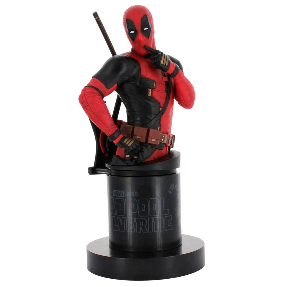 Marvel Deadpool 3 figure clamping bracket Cable guy 21cm 5