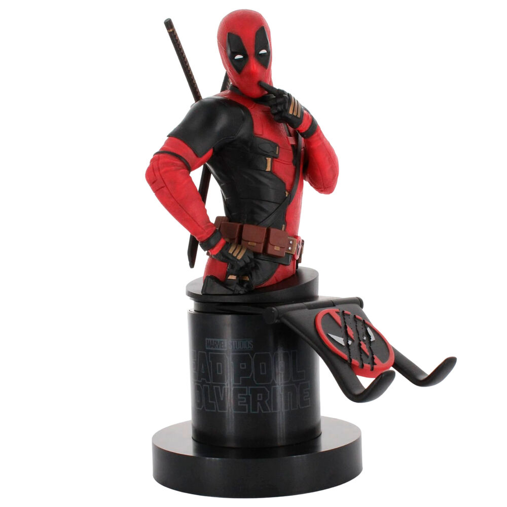 Marvel Deadpool 3 figure clamping bracket Cable guy 21cm 12