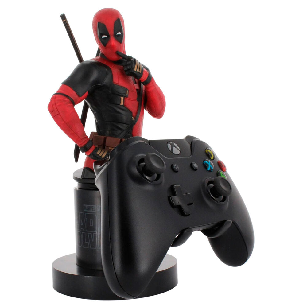 Marvel Deadpool 3 figure clamping bracket Cable guy 21cm 17