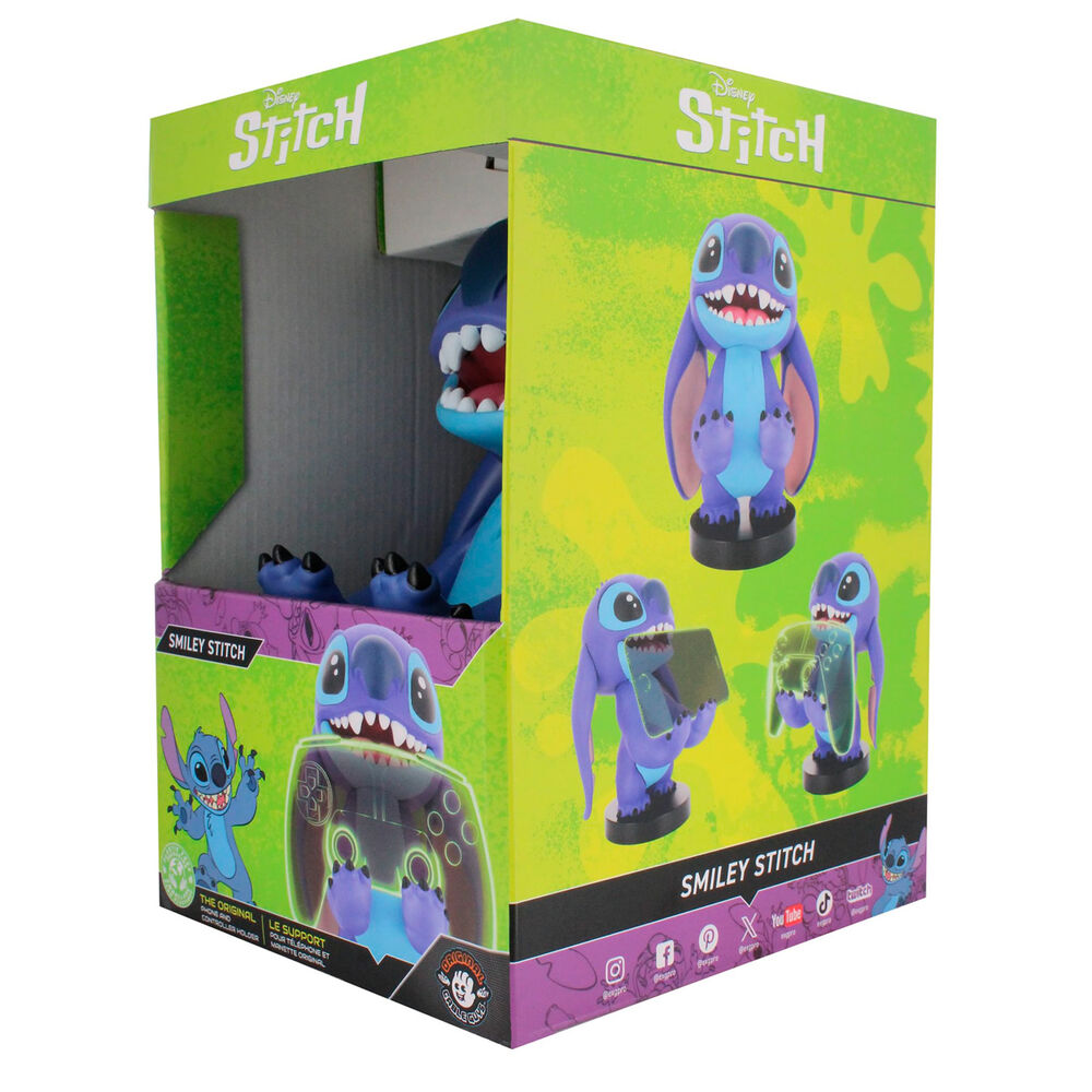 Disney Smiley Stitch clamping bracket Cable guy 20cm 12