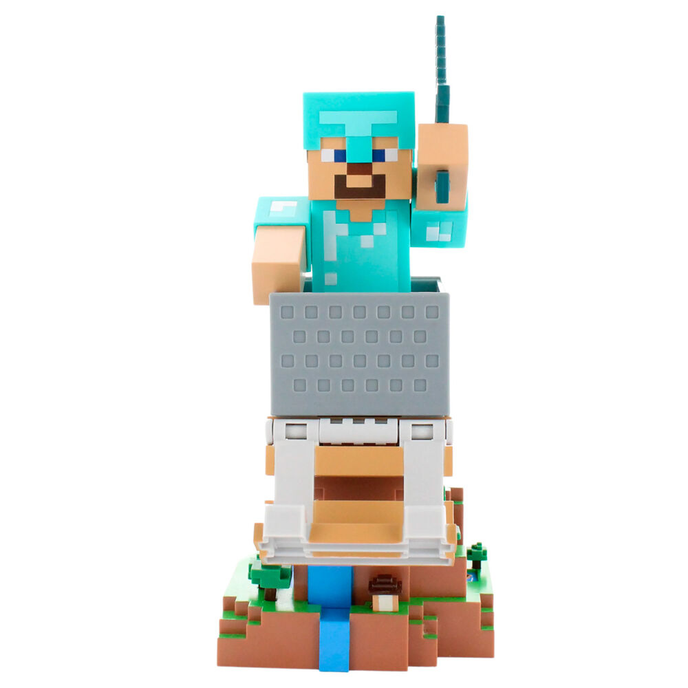 Minecraft Diamond Steve Cable guy 20cm 4