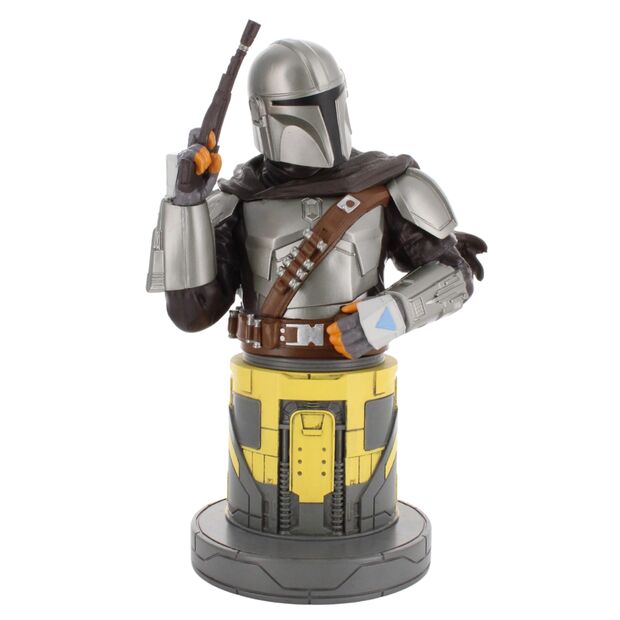 Star Wars The Mandalorian Bounty Hunter figure clamping bracket Cable guy 21cm 3