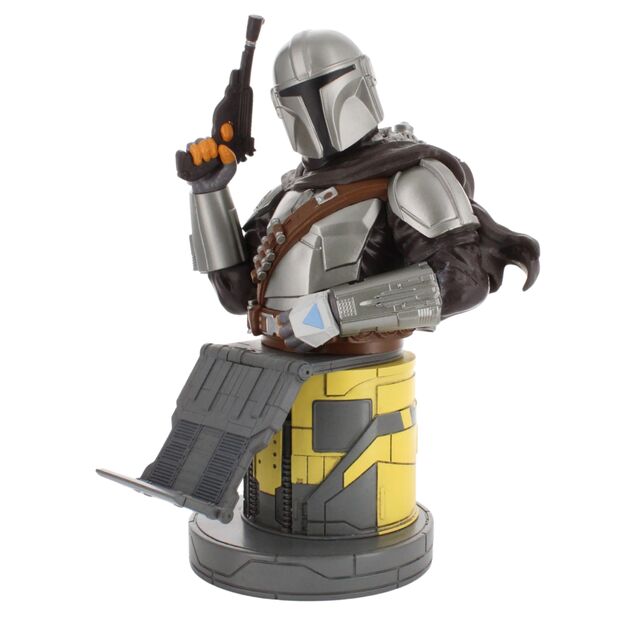 Star Wars The Mandalorian Bounty Hunter figure clamping bracket Cable guy 21cm 4