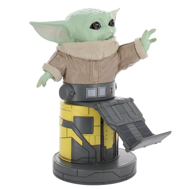 Star Wars The Mandalorian Grogu figure clamping bracket Cable guy 21cm 4