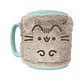 Pusheen Mug with teddy bear cover 440ml - Thumbnail 1