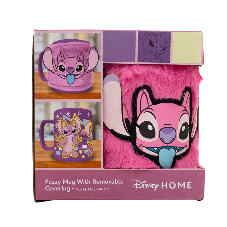 Disney Stitch Angel Mug with teddy bear cover 3