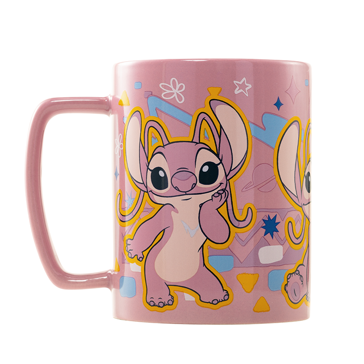 Disney Stitch Angel Mug with teddy bear cover 4