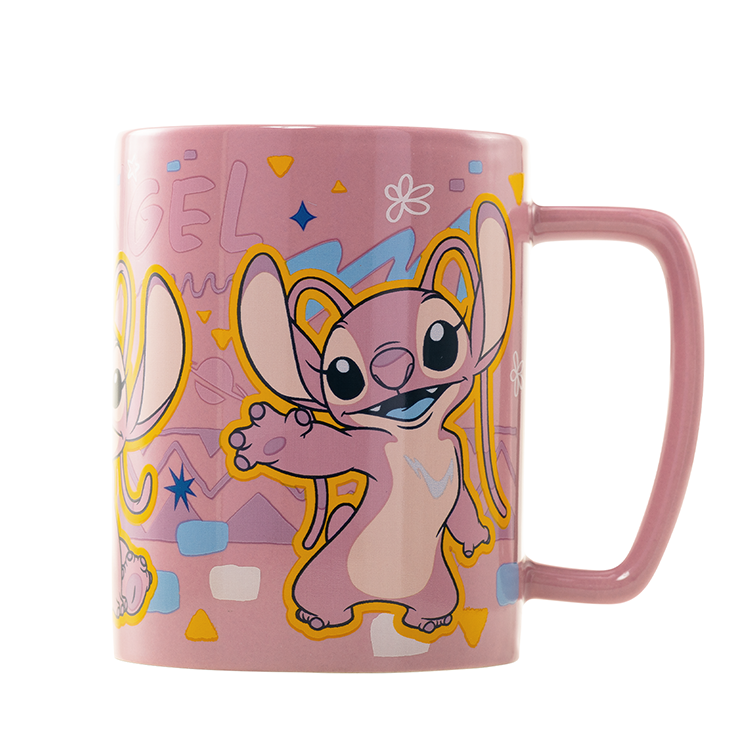 Disney Stitch Angel Mug with teddy bear cover 6