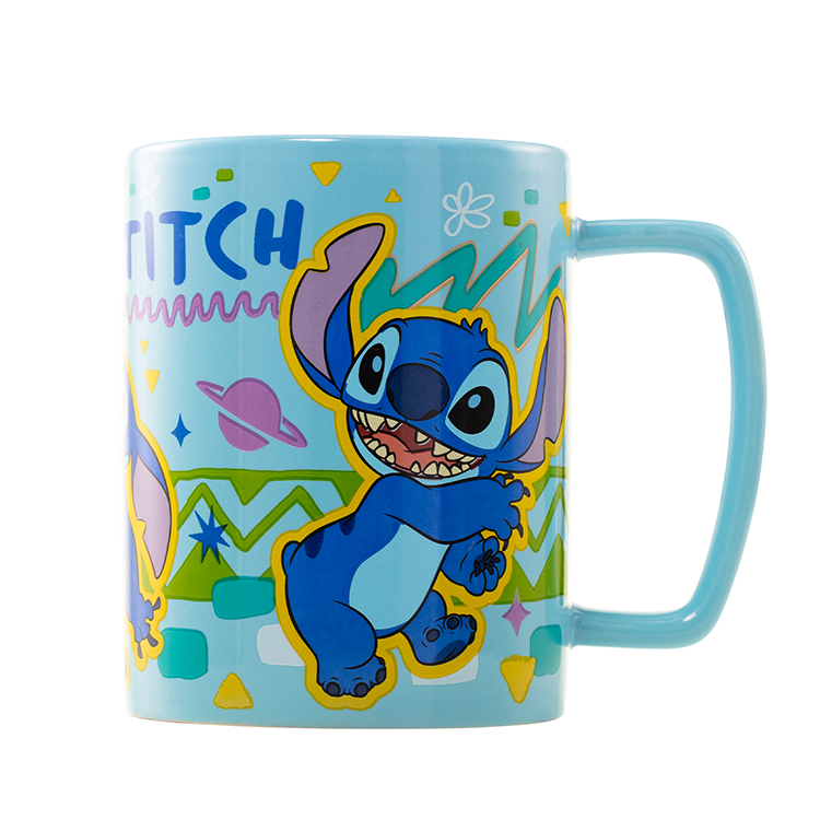 Disney Stitch Mug with teddy bear cover 4