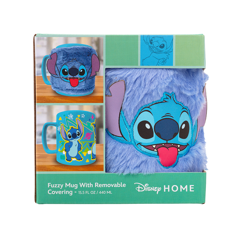 Disney Stitch Mug with teddy bear cover 5