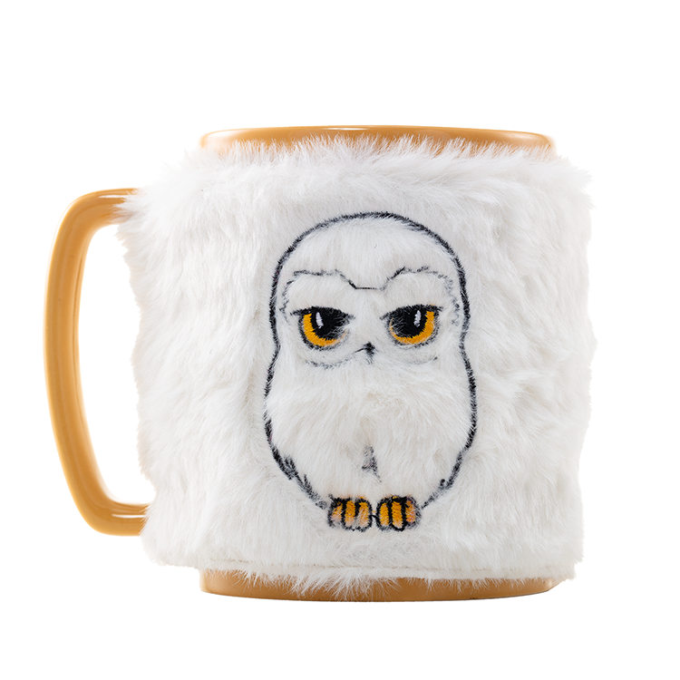 Harry Potter Hedwig Mug with teddy bear cover 440ml 1