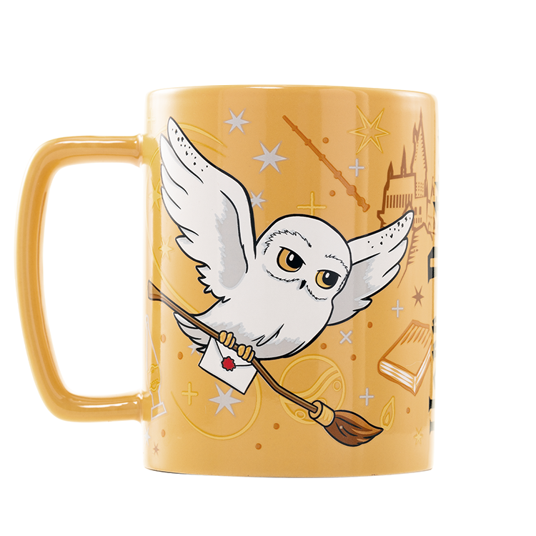 Harry Potter Hedwig Mug with teddy bear cover 440ml 3