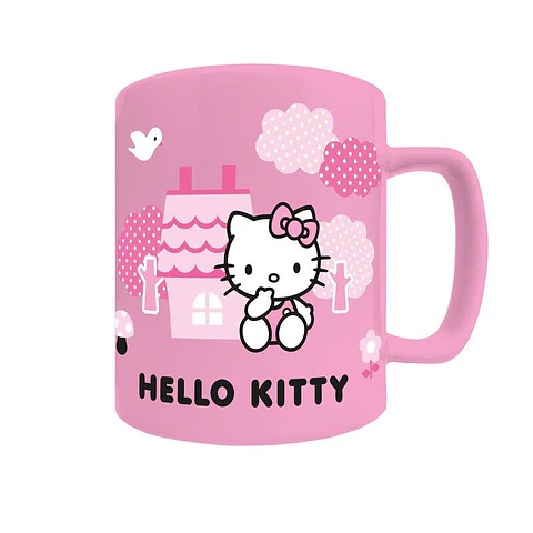 Hello Kitty Mug with teddy bear cover 440ml