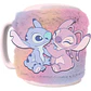 Disney Angel & Stitch Mug with teddy bear cover 440ml - Thumbnail 1