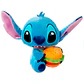 Disney Stitch Hamburger plush toy 25cm - Thumbnail 1