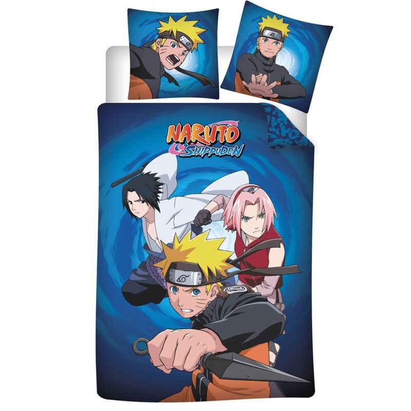 Naruto Shippuden cotton duvet cover bed 90cm 1