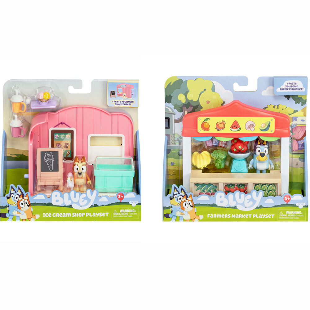 Bluey Ice Cream Shop Mini playset assorted 1