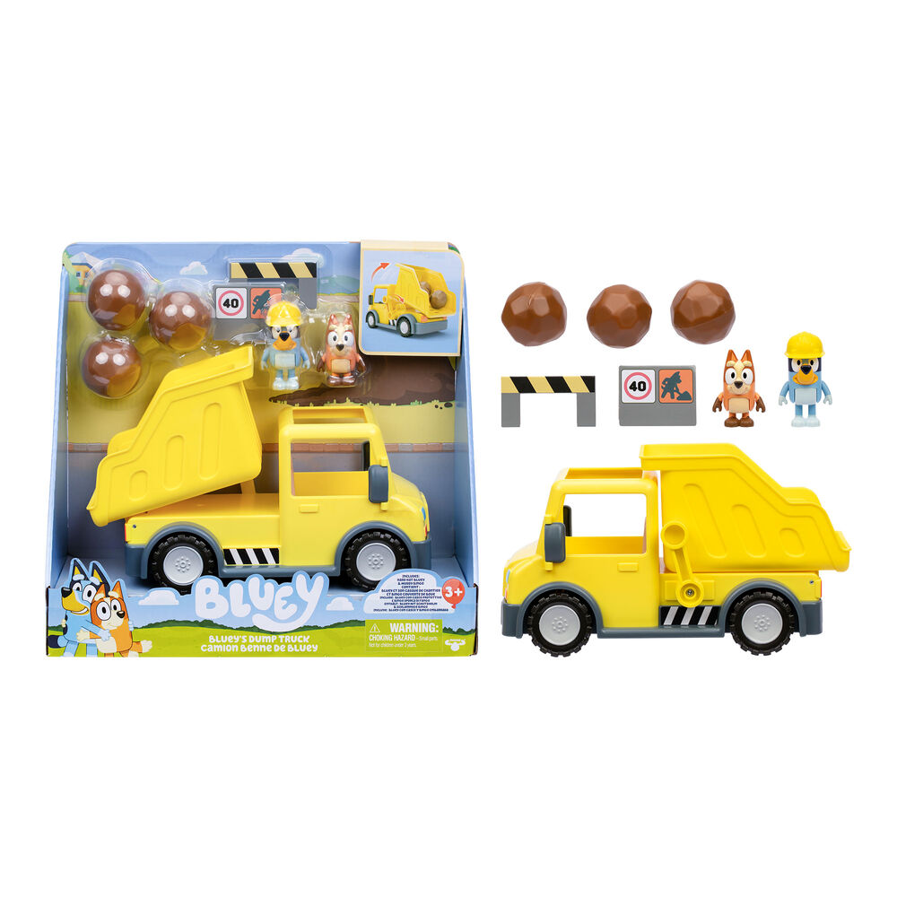 Bluey Dump Truck + figures 2