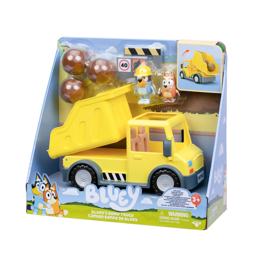 Bluey Dump Truck + figures 3