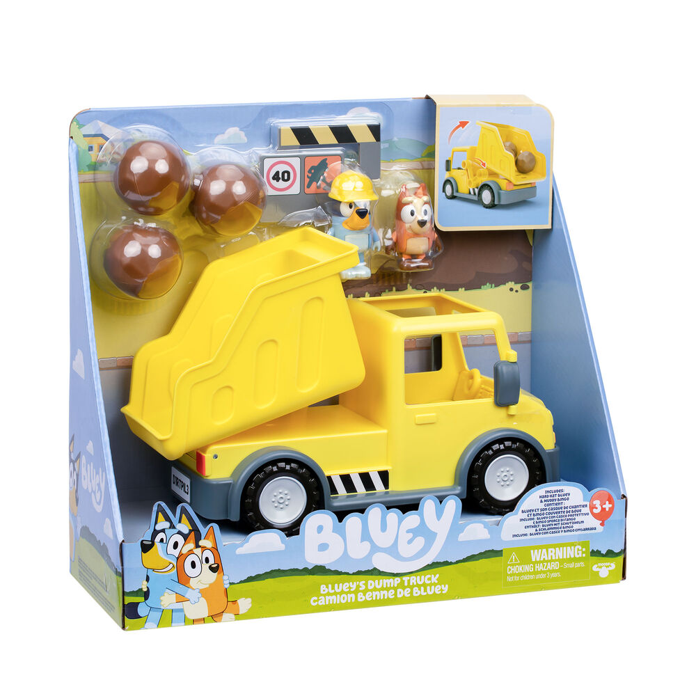 Bluey Dump Truck + figures 4
