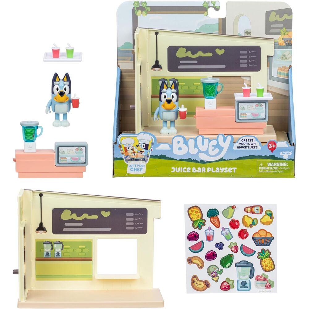 Bluey Juice Shop Mini playset 6