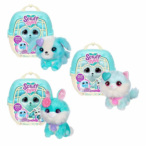 Pet Scruff assorted plush toy