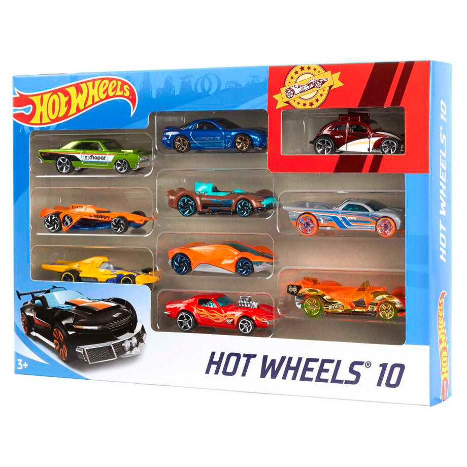 Hot Wheels blister 10 assorted cars 6