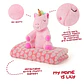 Lily Unicorn Soft blanket + plush toy 22cm - Thumbnail 3