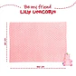 Lily Unicorn Soft blanket + plush toy 22cm - Thumbnail 4