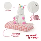 Tiara Unicorn Soft blanket + plush toy 22cm - Thumbnail 3