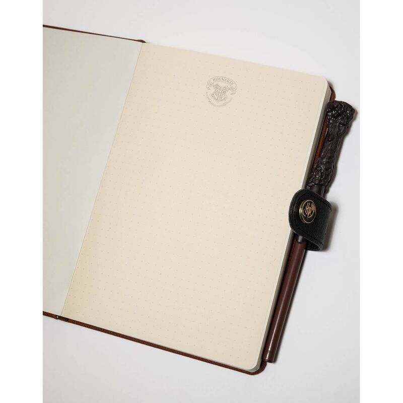 Harry Potter Hogwart A5 premium notebook + wand pen 4