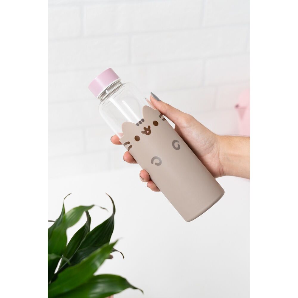 Pusheen glass bottle 500ml 7