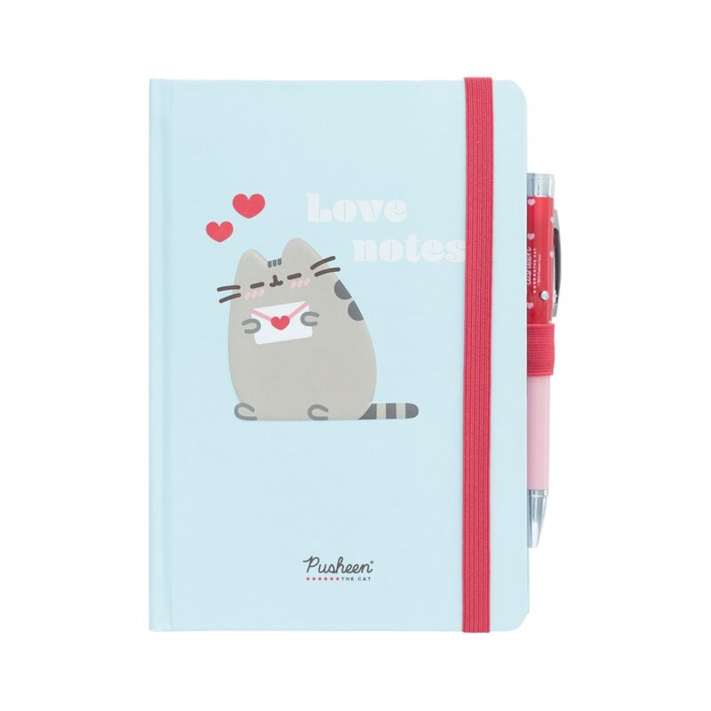 Pusheen Purrfect Love A5 premium notebook + projector pen 1