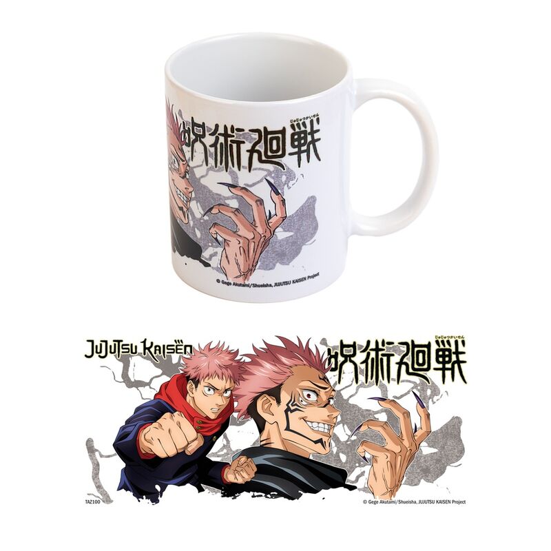 Jujutsu Kaisen Yuji and Sukuna mug 350ml 1