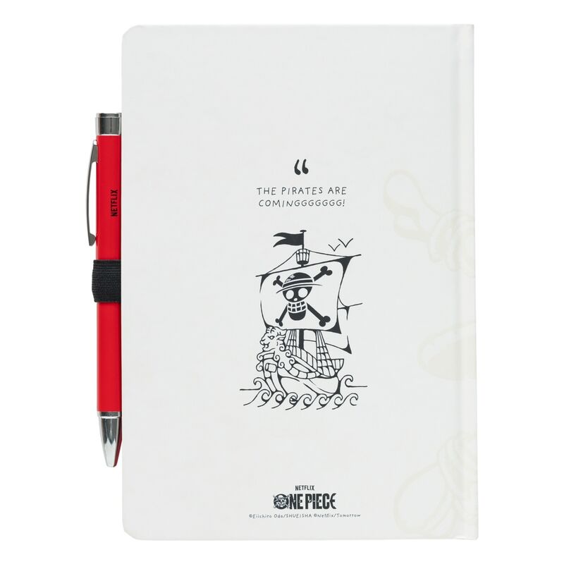 One Piece A5 premium notebook + projector pen 2