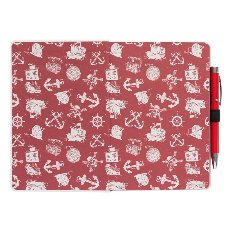 One Piece A5 premium notebook + projector pen 3