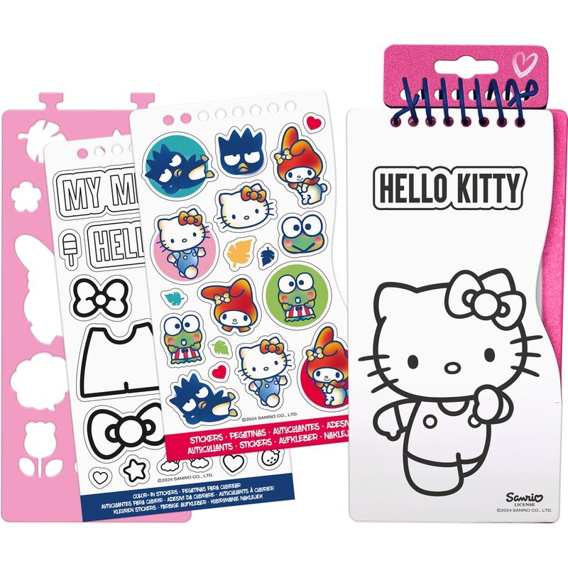 Hello Kitty Creative colouring set 2