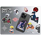 Naruto Shippuden Removable sticker set - Thumbnail 3