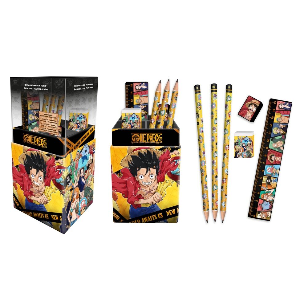One Piece Pencil holders with stationery 1