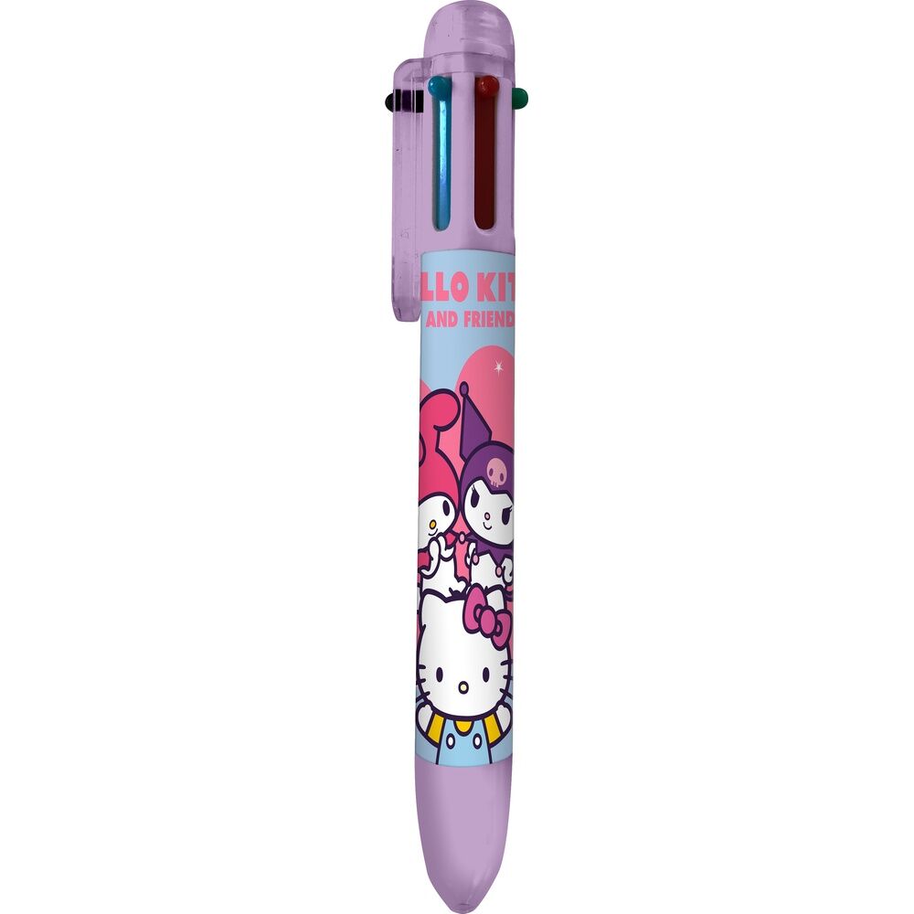 Hello Kitty and Friends Pen 6 colours 2