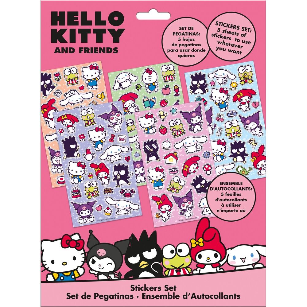Hello Kitty and Friends Sticker set 1