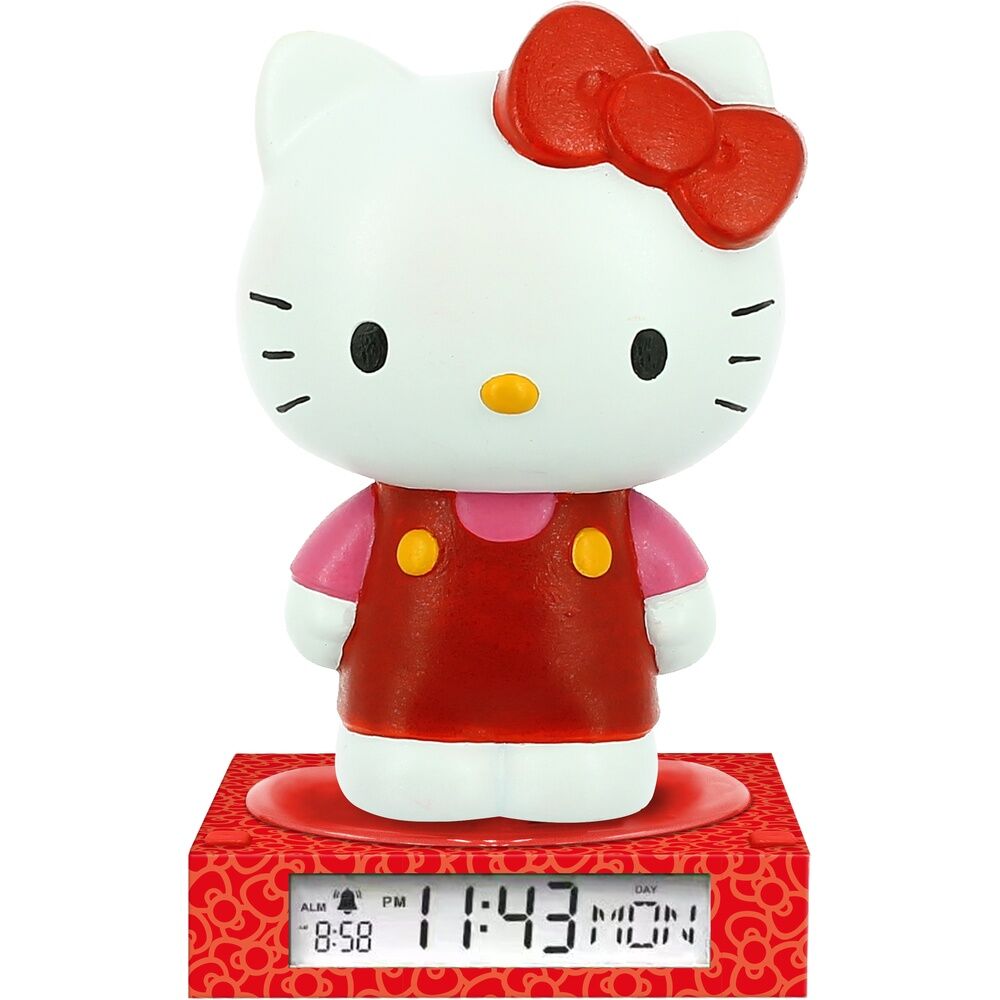 Hello Kitty and Friends 3D lamp with alarm clock 2