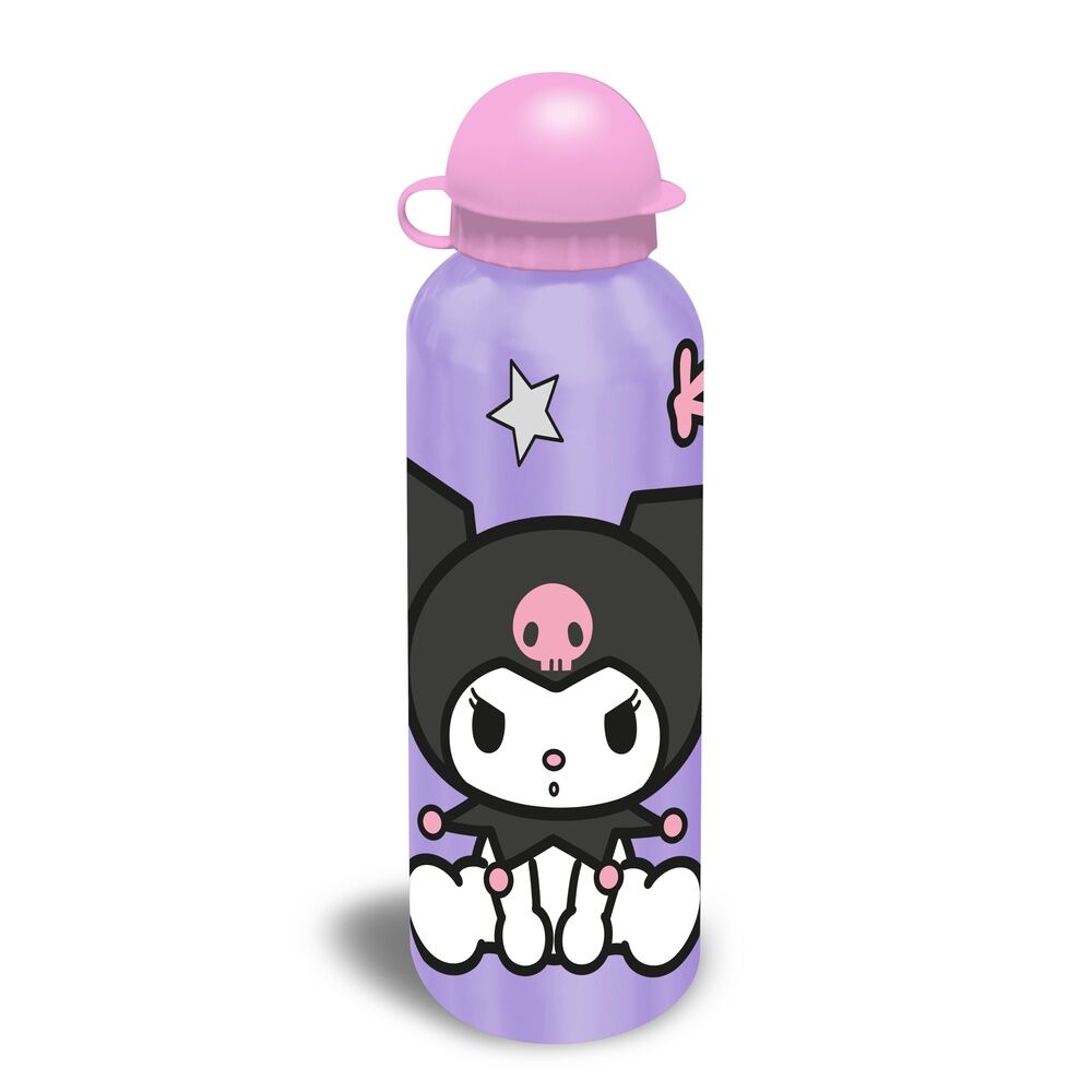 Hello Kitty Kuromi assorted aluminium bottle 500ml 2