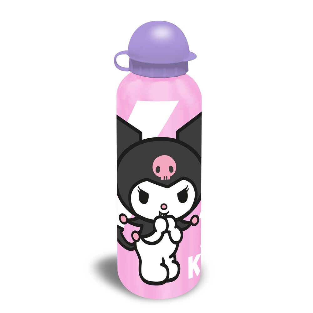 Hello Kitty Kuromi assorted aluminium bottle 500ml 3