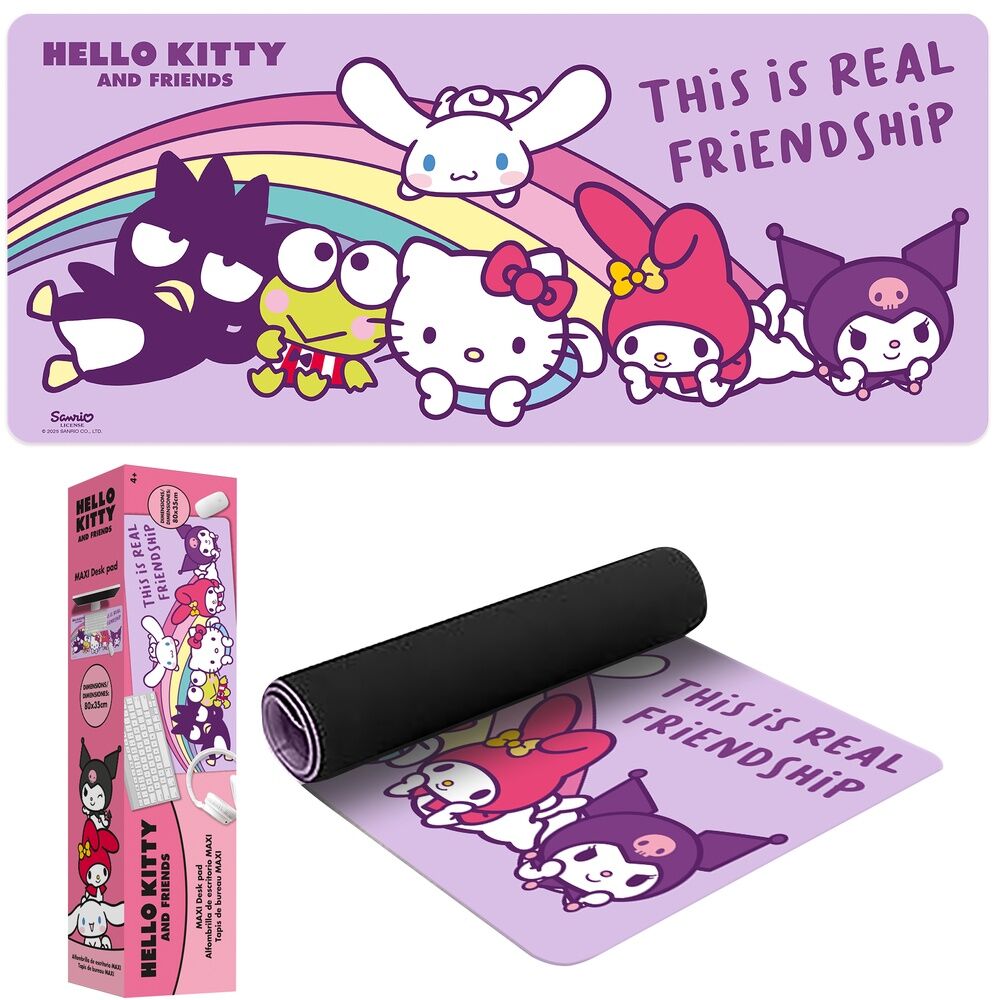 Hello Kitty and Friends gaming desk mat 1
