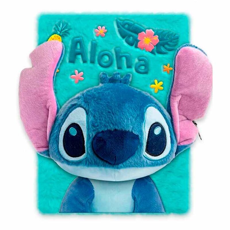 Disney Stitch Secret diary 3D soft toy 1