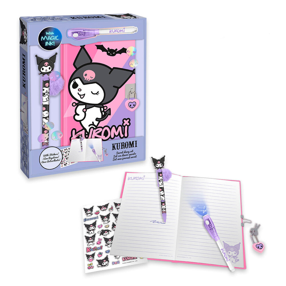 Hello Kitty Kuromi Diary + Magic pen 1