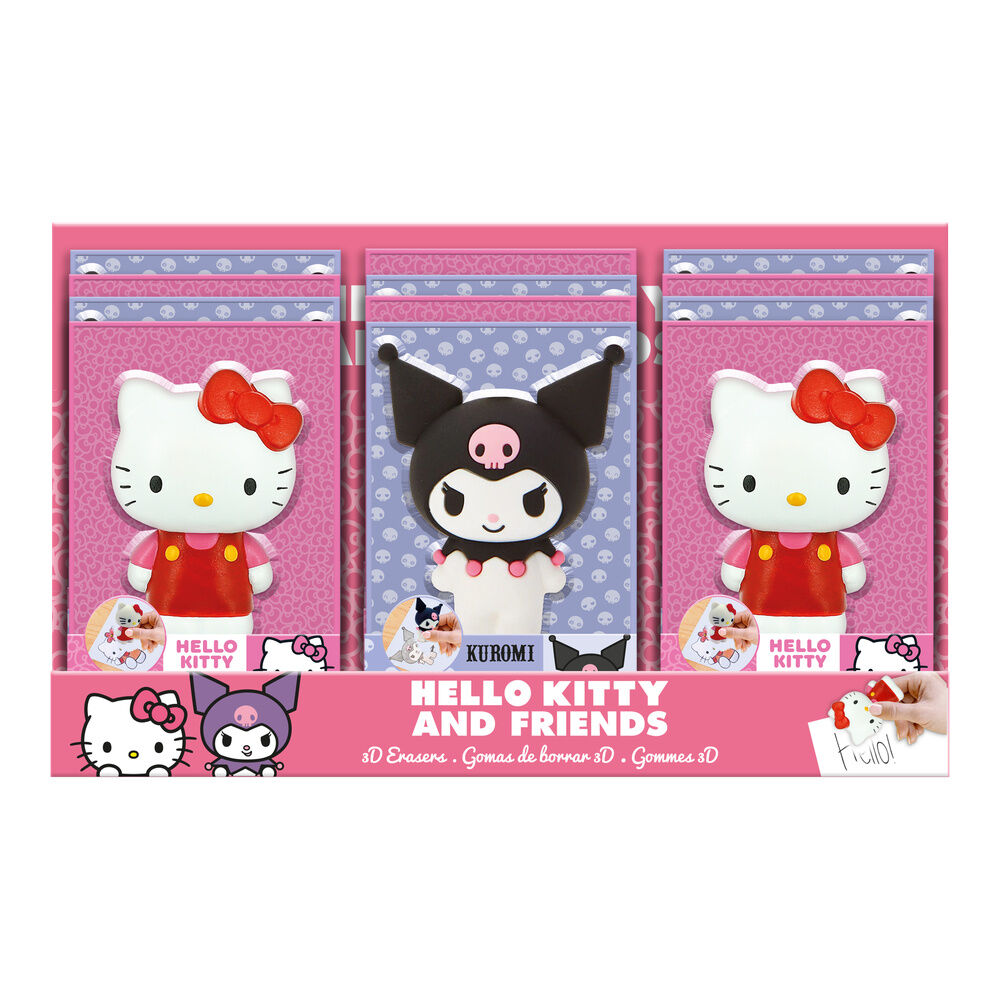 Hello Kitty and Friends assorted 3D Eraser 5