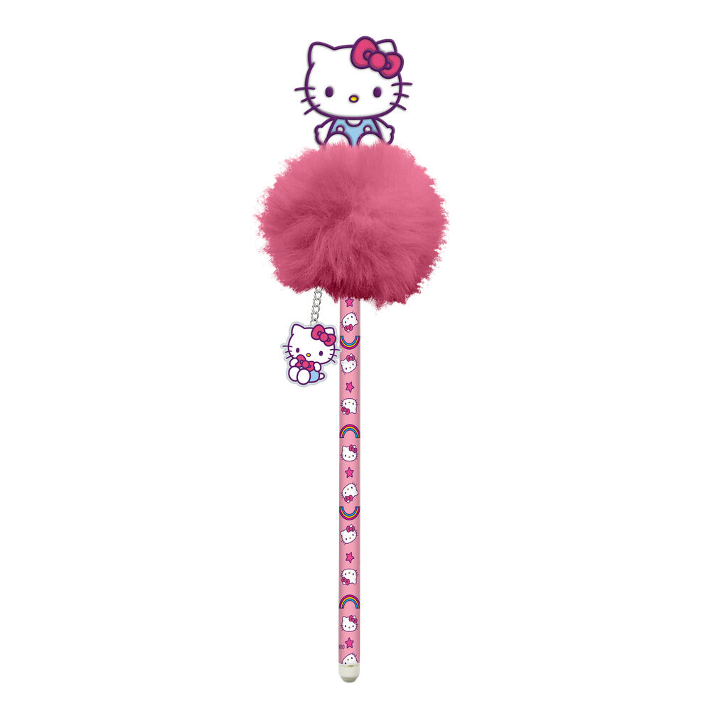 Hello Kitty and Friends pompom pen 1