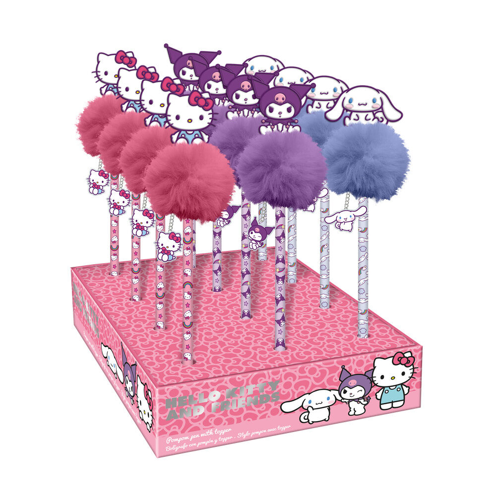 Hello Kitty and Friends pompom pen 4